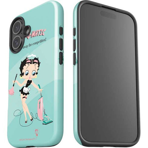Betty Boop O Matic iPhone 16 Plus Impact Case